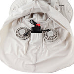 Breza Sun Hat in Sand - battery connected inside hat detail