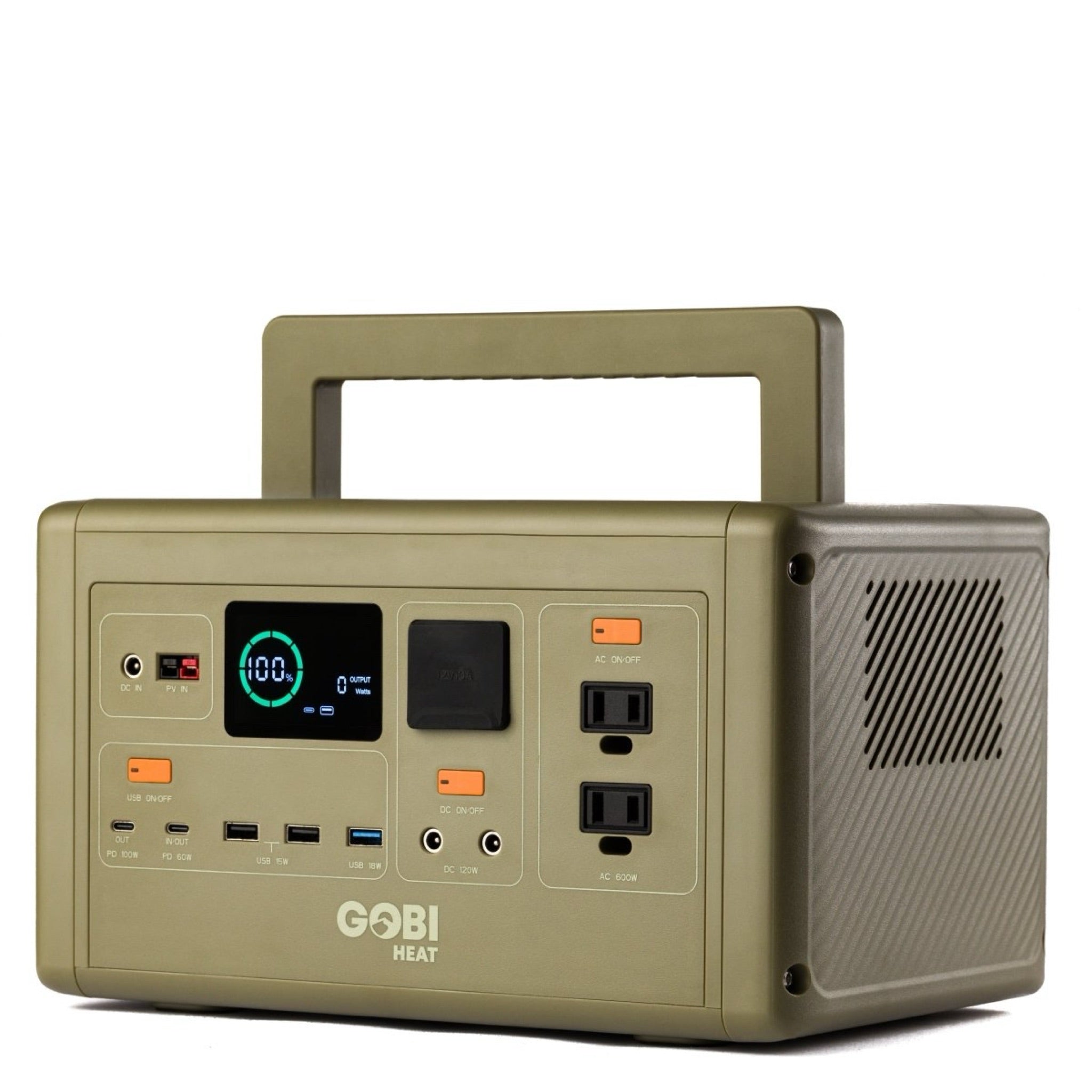 CORE 614W Portable Power Station - Gobi Heat