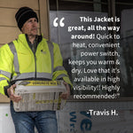Flash Heated Hi Vis Jacket (2020) - Gobi Heat
