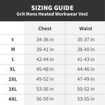 Grit Mens Heated Workwear Jacket - Gobi Heat