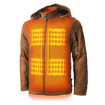 Grit Mens Heated Workwear Jacket - Gobi Heat