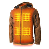 Grit Mens Heated Workwear Jacket - Gobi Heat