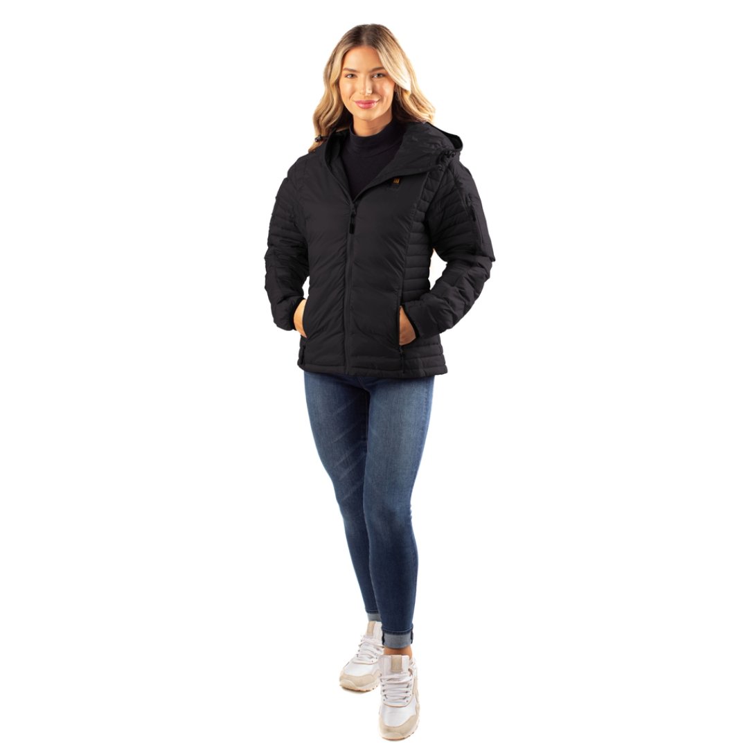 Lita Women's Heated Puffer Jacket - Gobi Heat