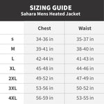 Sahara Mens Heated Jacket - Gobi Heat
