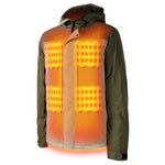 Shift Mens Heated Snowboard Jacket - Gobi Heat