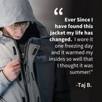Shift Mens Heated Snowboard Jacket - Gobi Heat