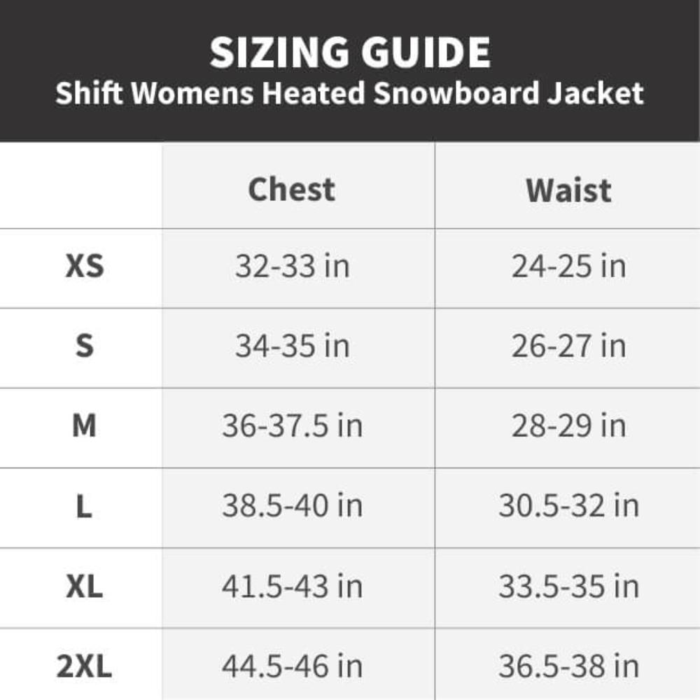 Shift Womens Heated Snowboard Jacket - Gobi Heat