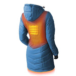 Victoria Womens Heated Coat - Gobi Heat