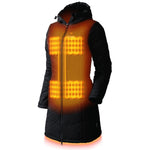 Victoria Womens Heated Coat - Gobi Heat