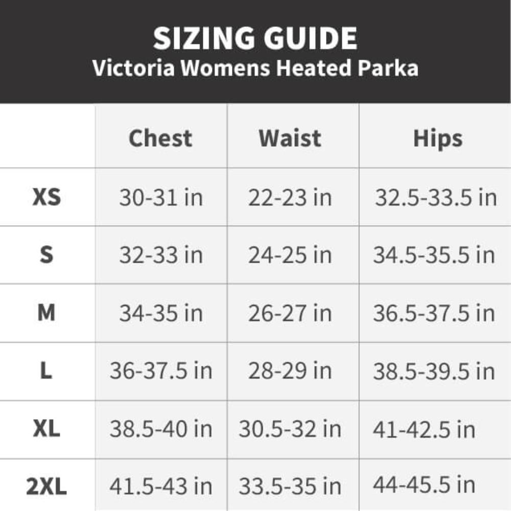 Victoria Womens Heated Coat - Gobi Heat