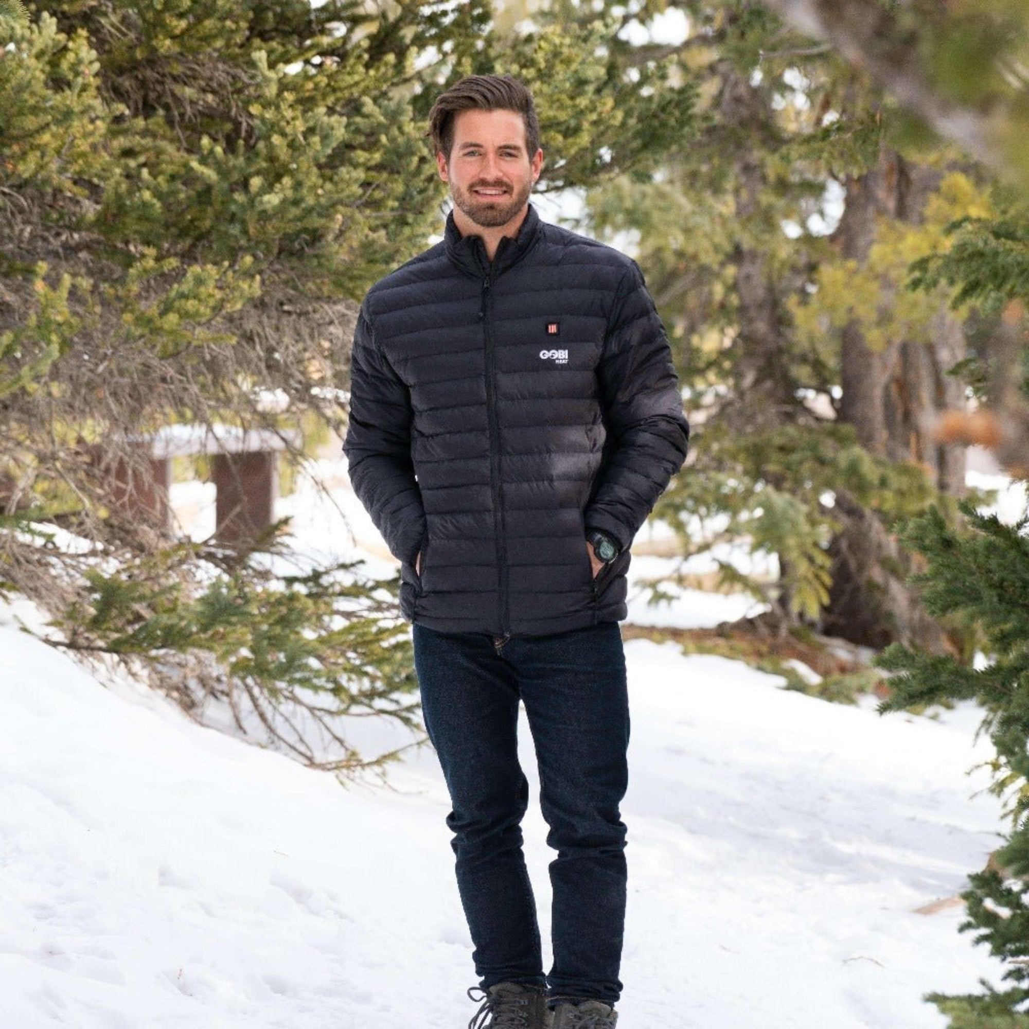 Wolf Mens Heated Jacket - Gobi Heat
